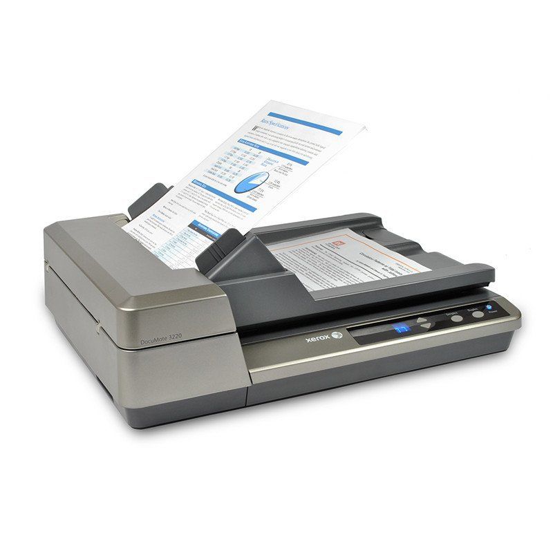 富士施樂(Fuji Xerox) A4彩色掃描儀 DocuMate 3220